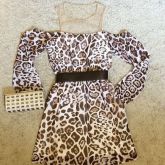 VESTIDO ANIMAL PRINT